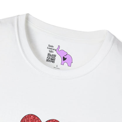 Stitch in Love 2 Adult T-shirt