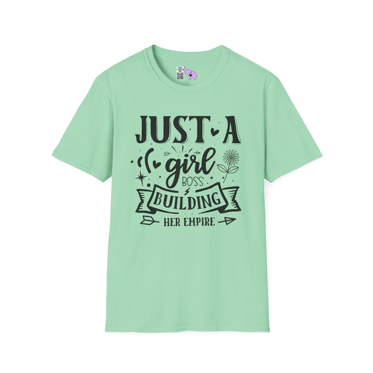 Just A Girl Boss Building Her Empire Adult T-shirt