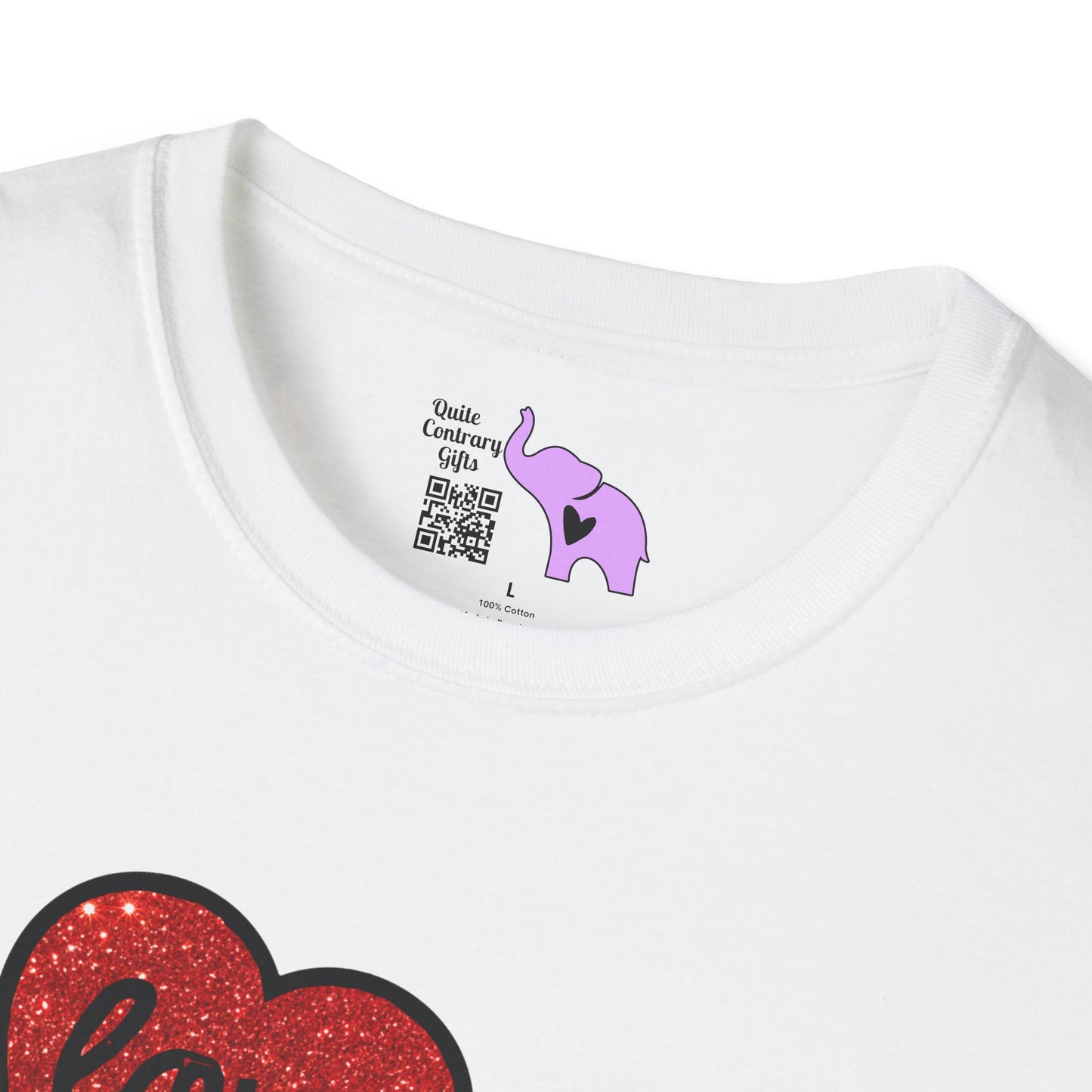 Valentines Hello Kitty Love Adult T-shirt