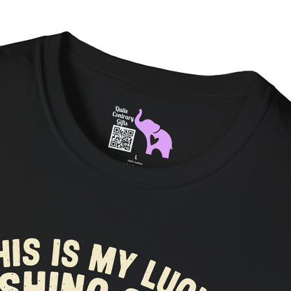 This Is My Lucky Fishing Shirt Adult T-shirt