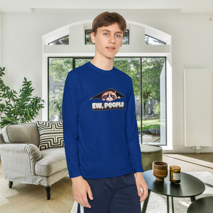 Ew People (Grumpy Cat) Youth Long Sleeve Tee