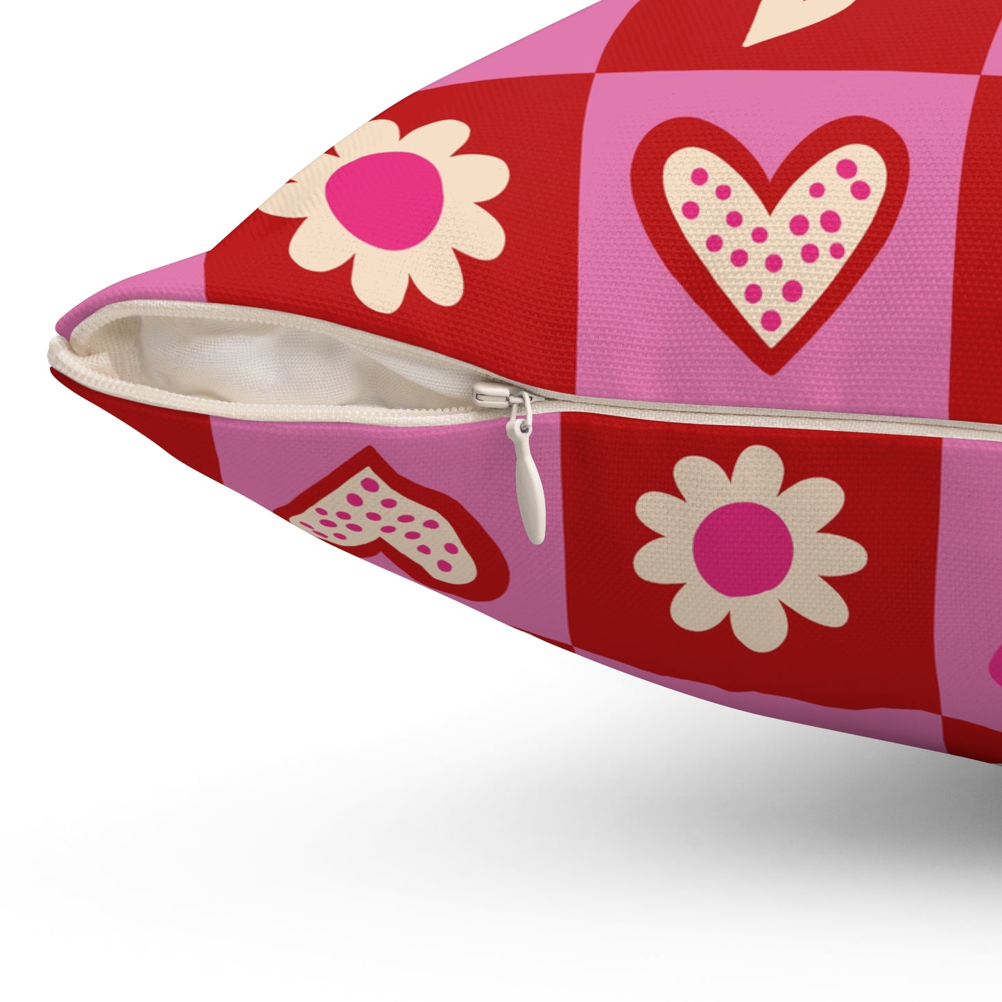 Valentine Toss Throw Pillow