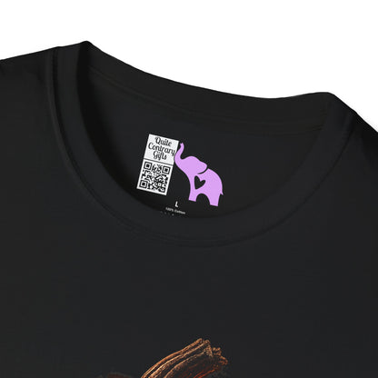Crumbling Jack-O'-Lantern Skull Adult T-shirt
