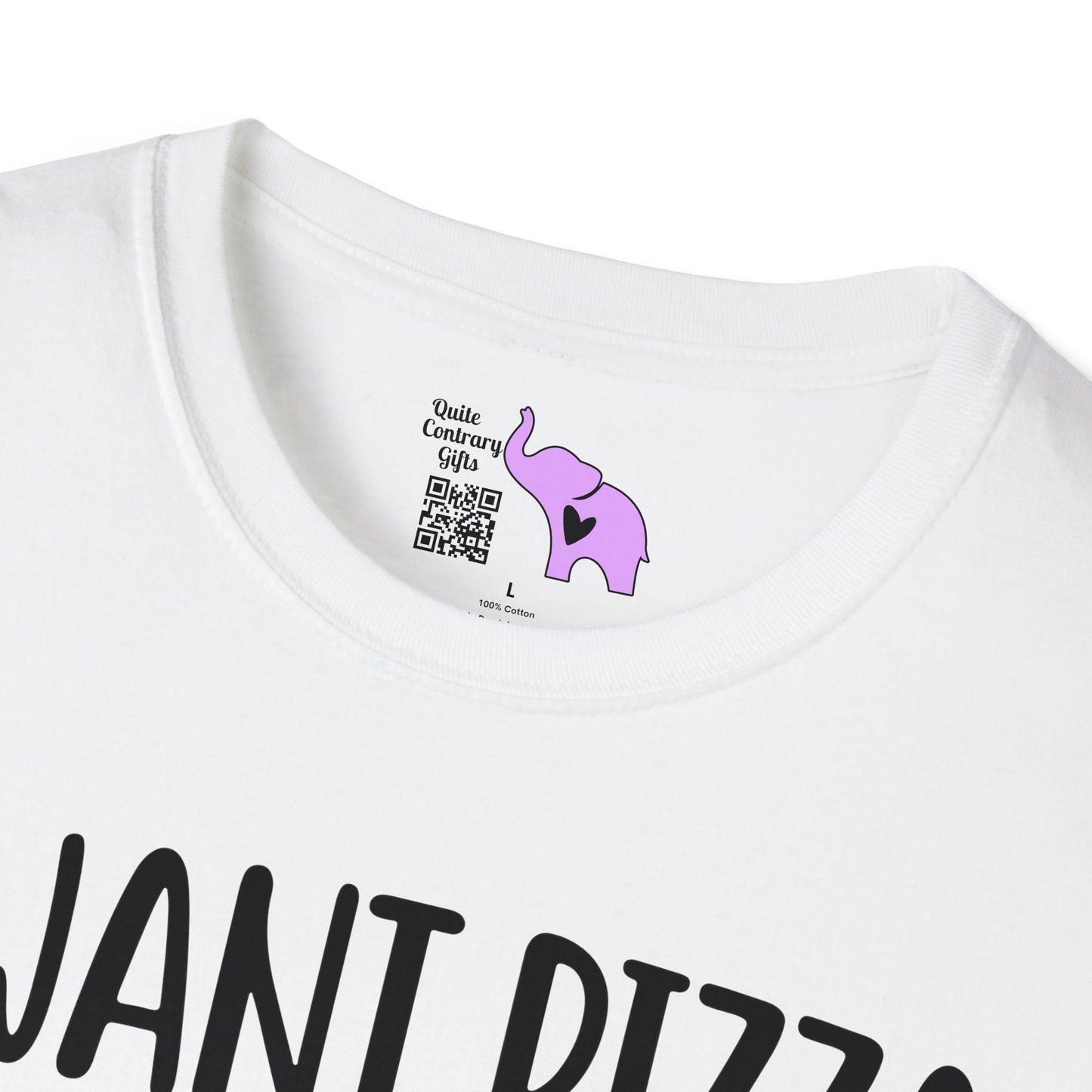 I Want Pizza Not Your Opinion (2) T-shirt