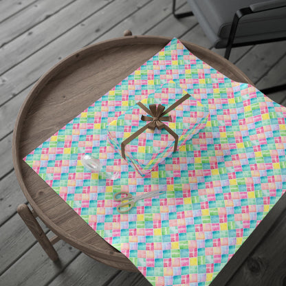 Watercolor Weave Wrapping Paper