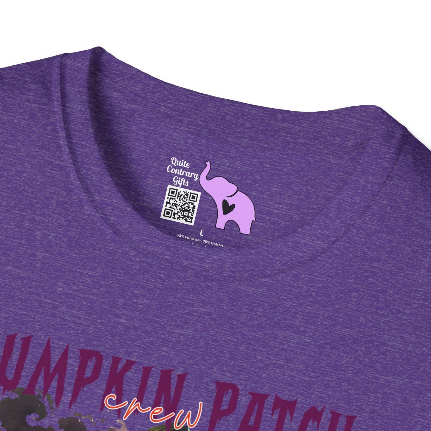Creepy Pumpkin Patch Adult T-shirt