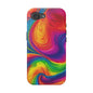Tie Dye Color Swirl MagSafe® Compatible Tough Case for iPhone