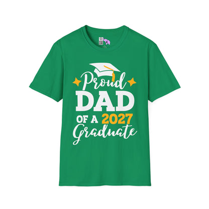 Proud Dad of a 2027 Graduate Adult T-shirt