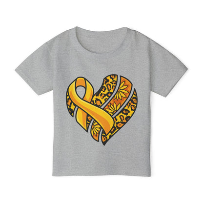 Little Warriors Heart Heavy Cotton™ Toddler T-shirt