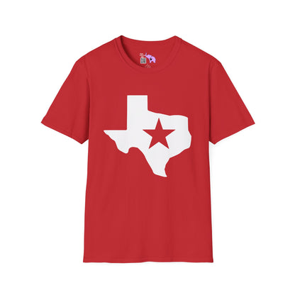 Texas w/Star Adult T-shirt