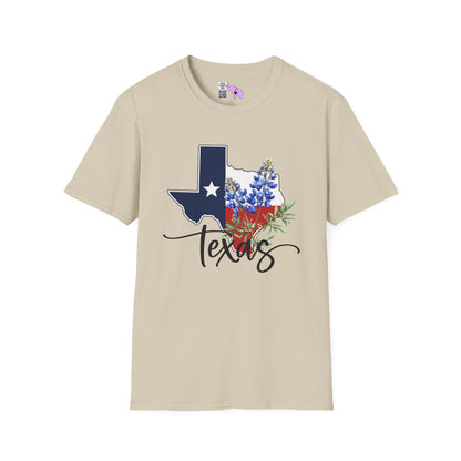 Texas Bluebonnets Adult T-shirt