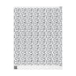 Black & White Five Petal Floral Gift Wrap for All Occasions