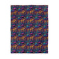 Psychedelic Spore Forest Microfiber Duvet Cover
