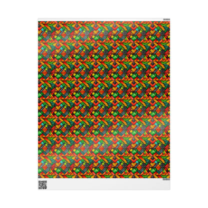 Unity Glow Kwanzaa Wrapping Paper