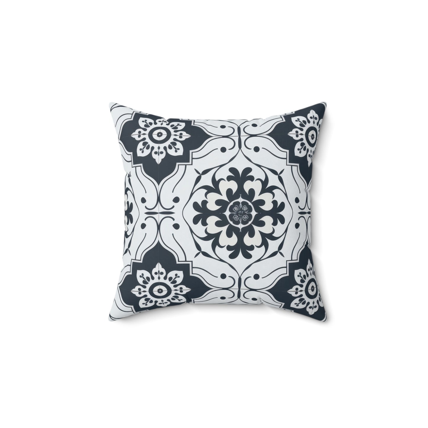 Lisbon Noir Throw Pillow