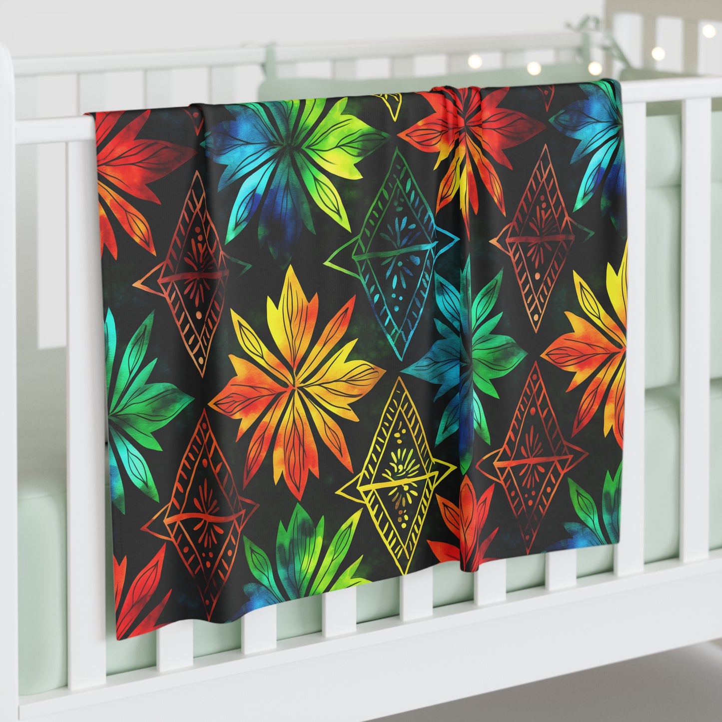 Celebration Mosaic Swaddle Blanket