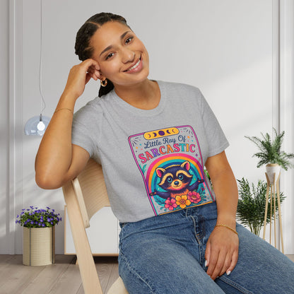 Little Ray of Sarcastic Sunshine Adult T-shirt