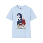 Texas Bowtie Gnome Adult T-shirt
