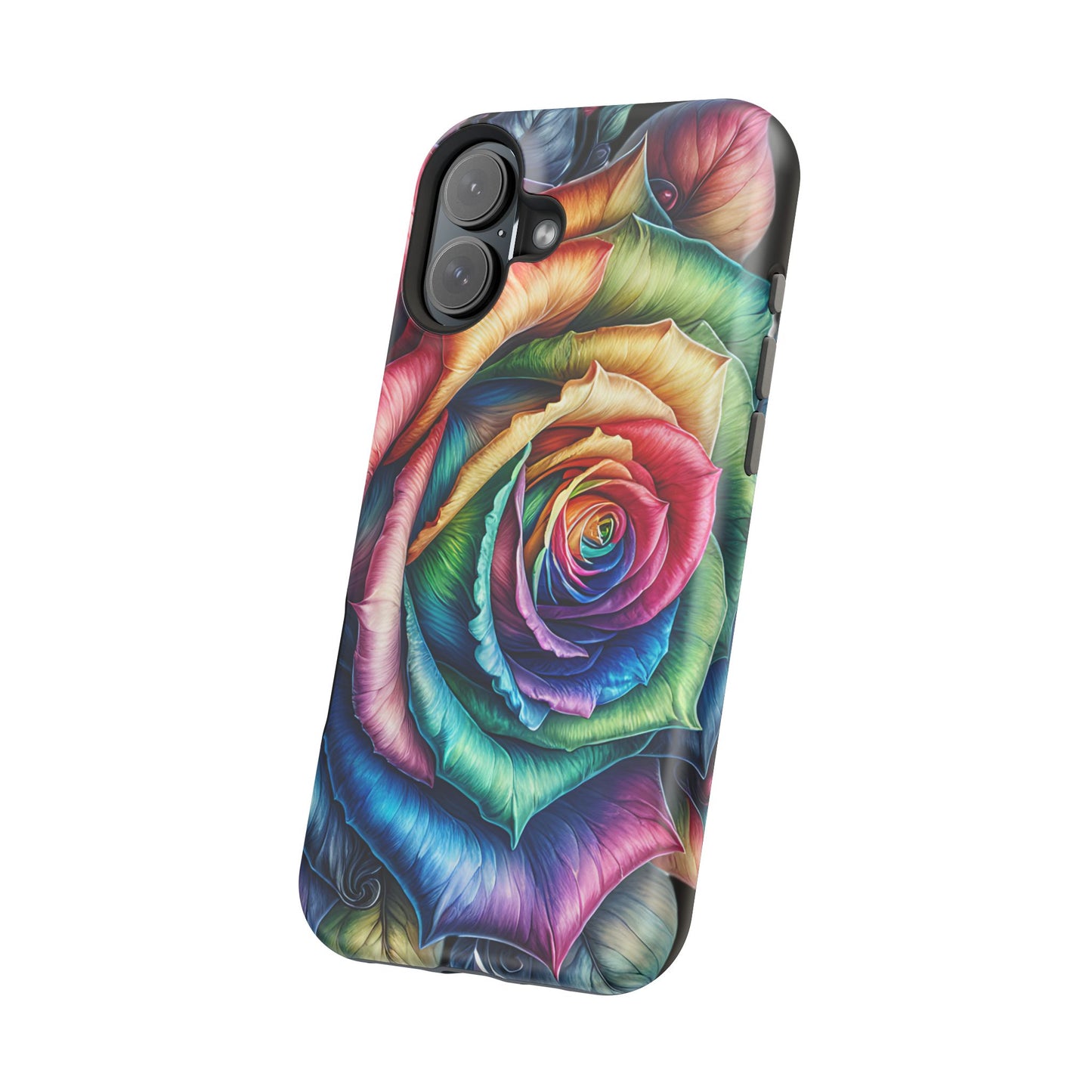 Colorful Rose MagSafe® Compatible Tough Case for iPhone