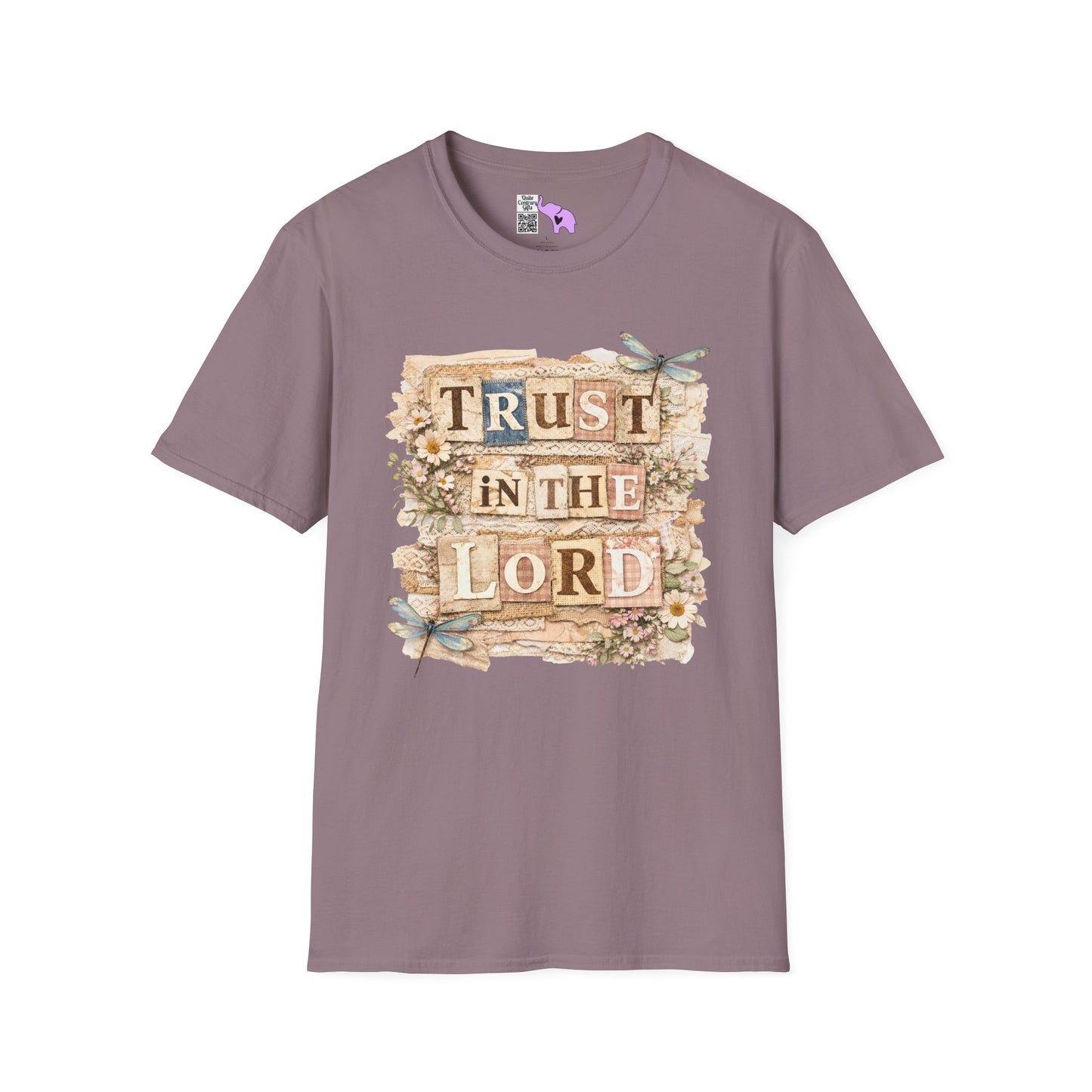 ""Trust In The Lord (Lace Collage) Adult T-shirt