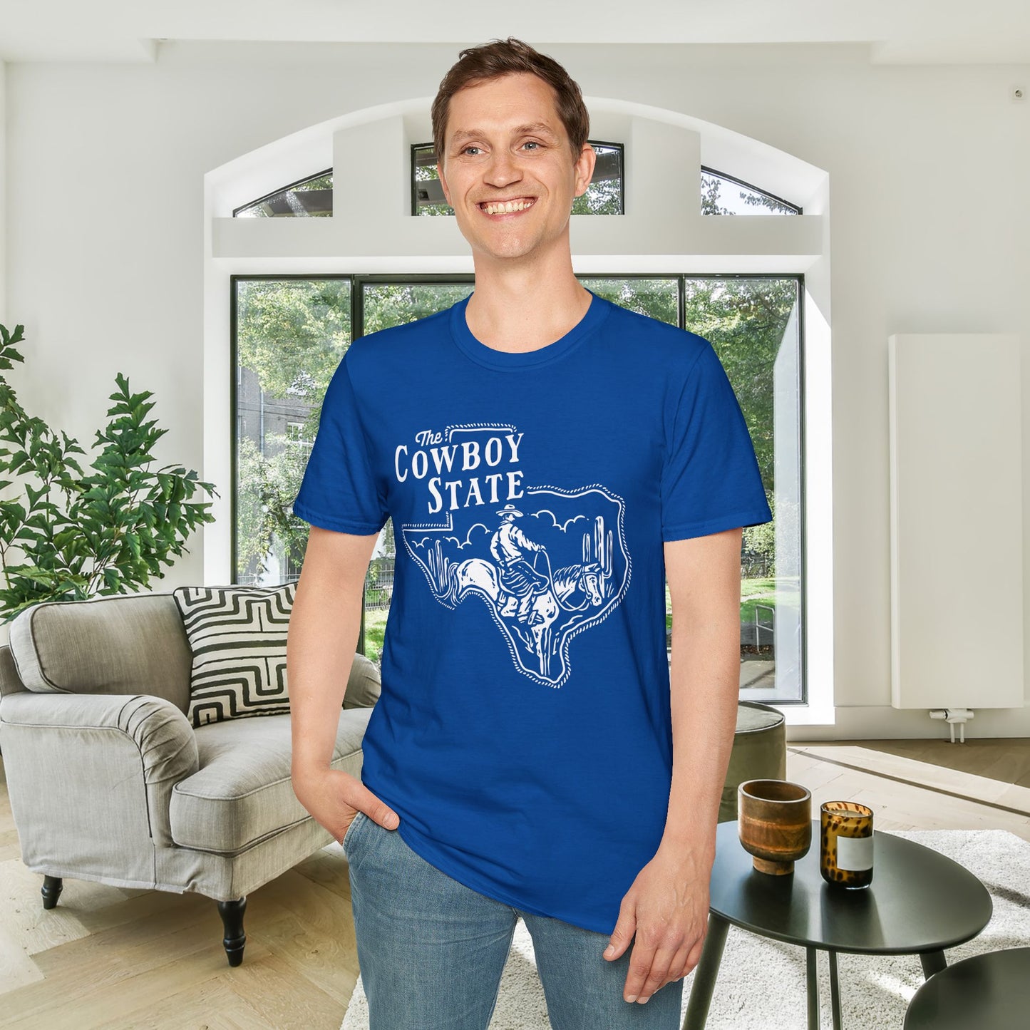 Texas The Cowboy State Adult T-shirt