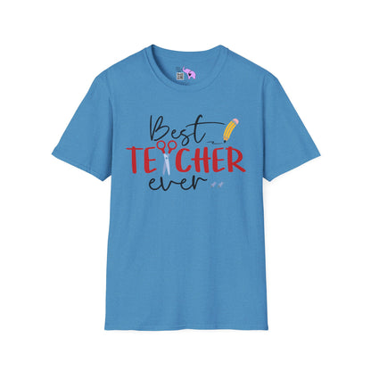 Best Teacher Ever Adult T-shirt