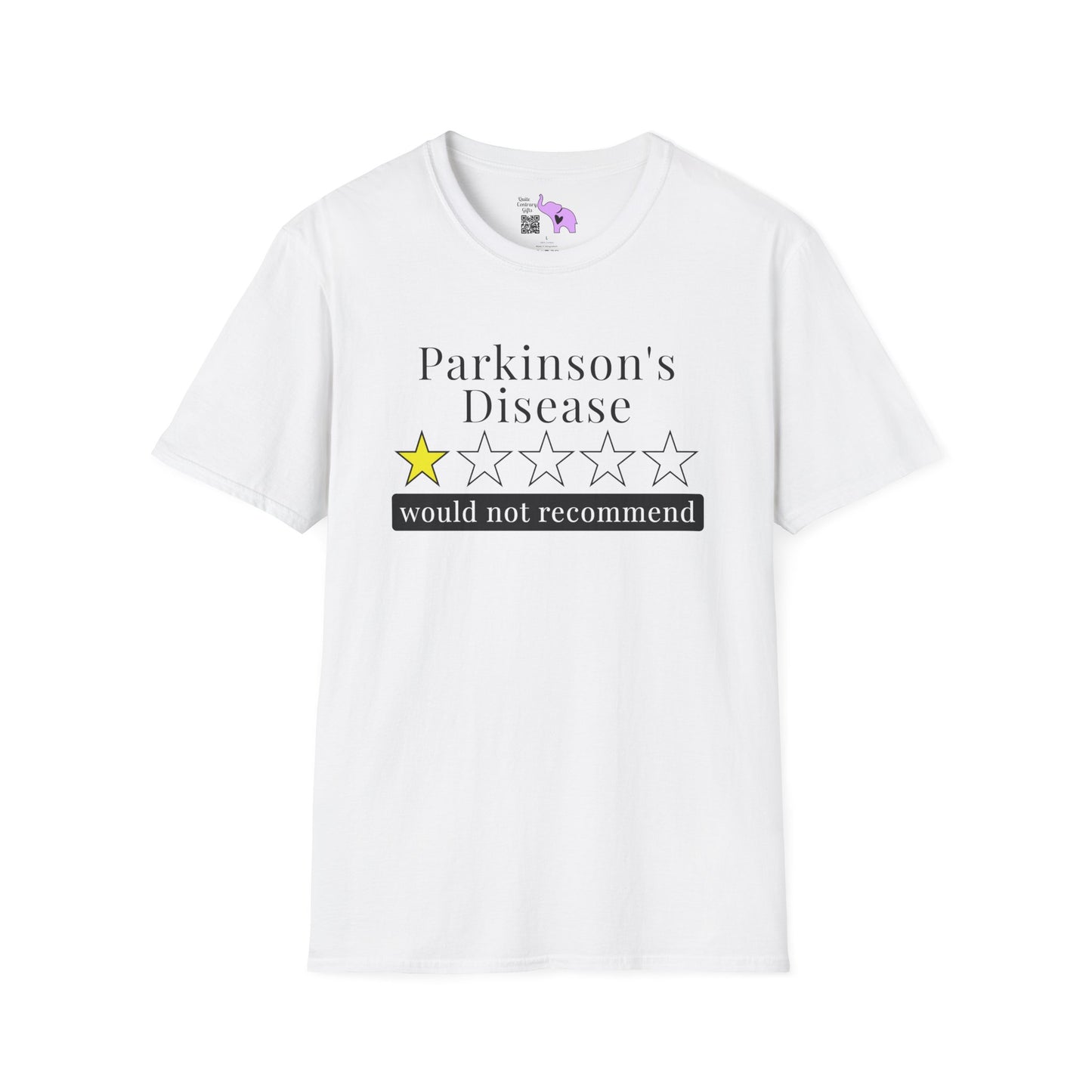 Parkinson's Disease 1 Star Would Not Recommend Adult T-shirt