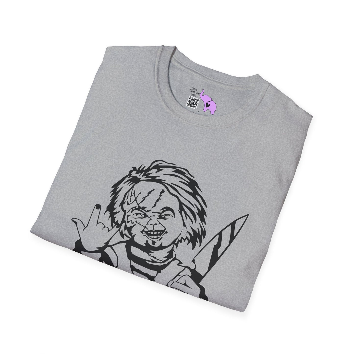 Chucky Rock or Die Adult T-shirt