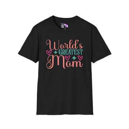 World's Greatest Mom Adult T-shirt