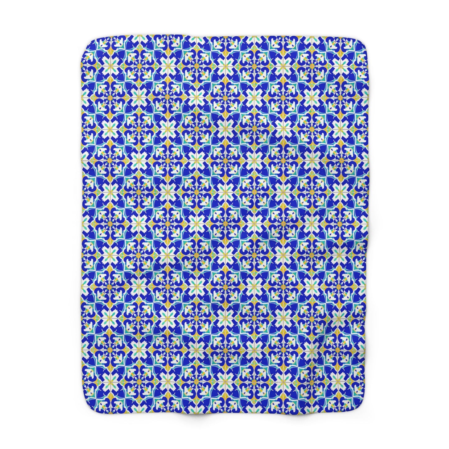 Blue Horizon Mosaic Basic Bedding Set