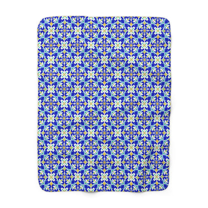 Blue Horizon Mosaic Basic Bedding Set