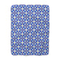 Blue Horizon Mosaic Sherpa Fleece Blanket