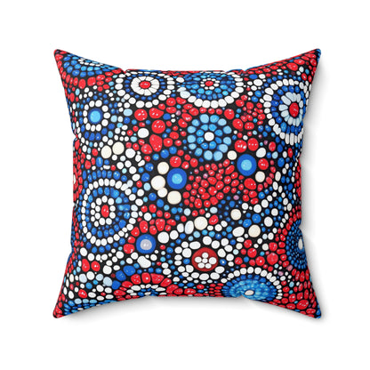 Patriot Pulse Throw Pillow