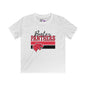Burton Panthers w/Mascot & Stripes Youth Softstyle Tee