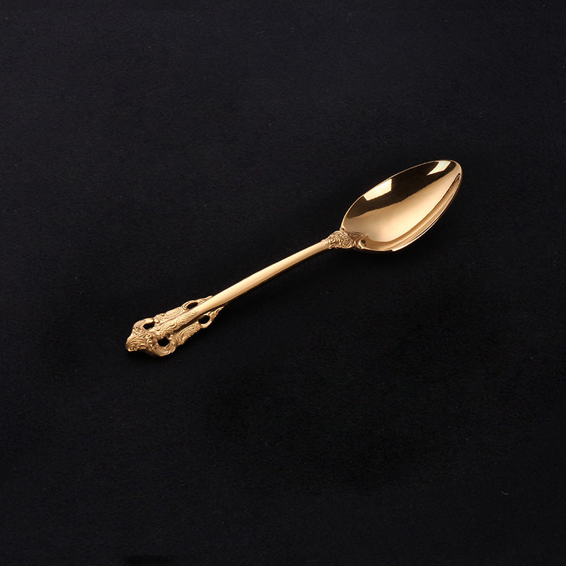 Gold Flatware Set