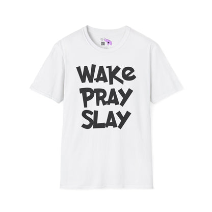Wake Pray Slay Adult T-shirt
