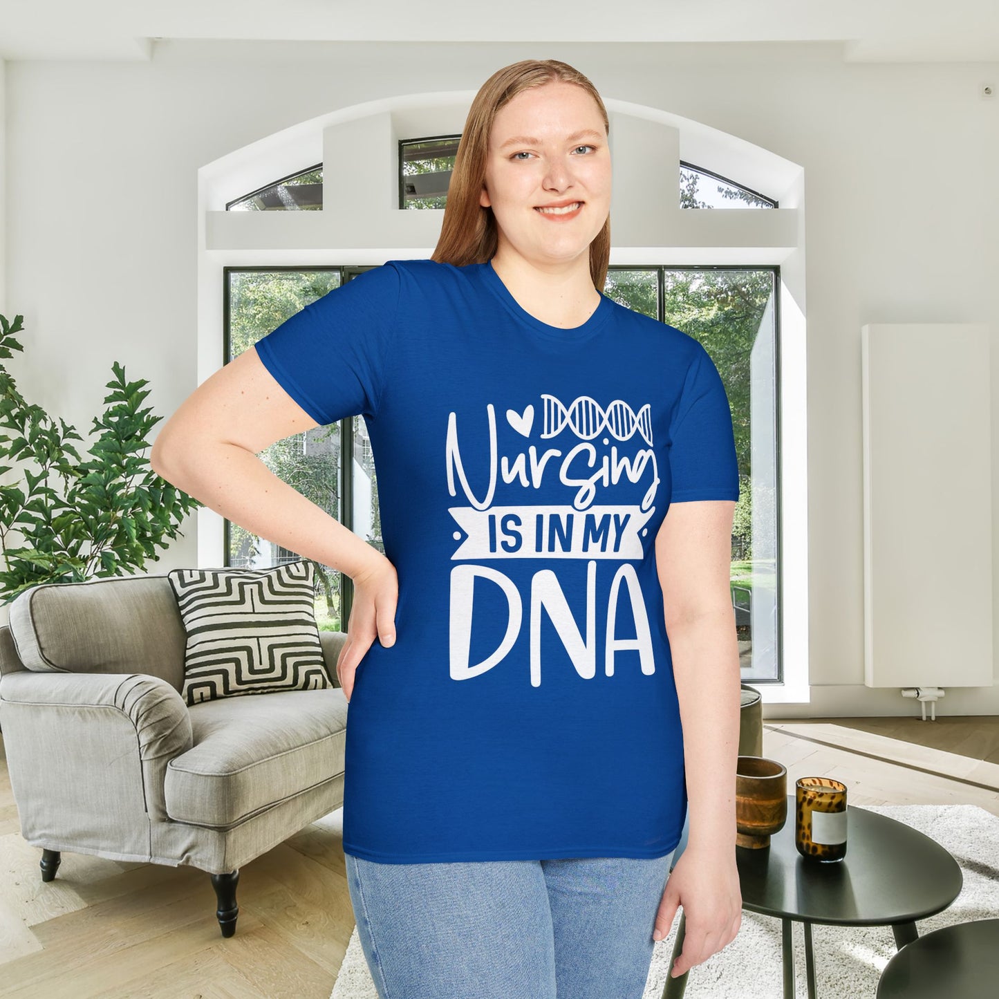 Nursing is in my DNA Adult T-shirt