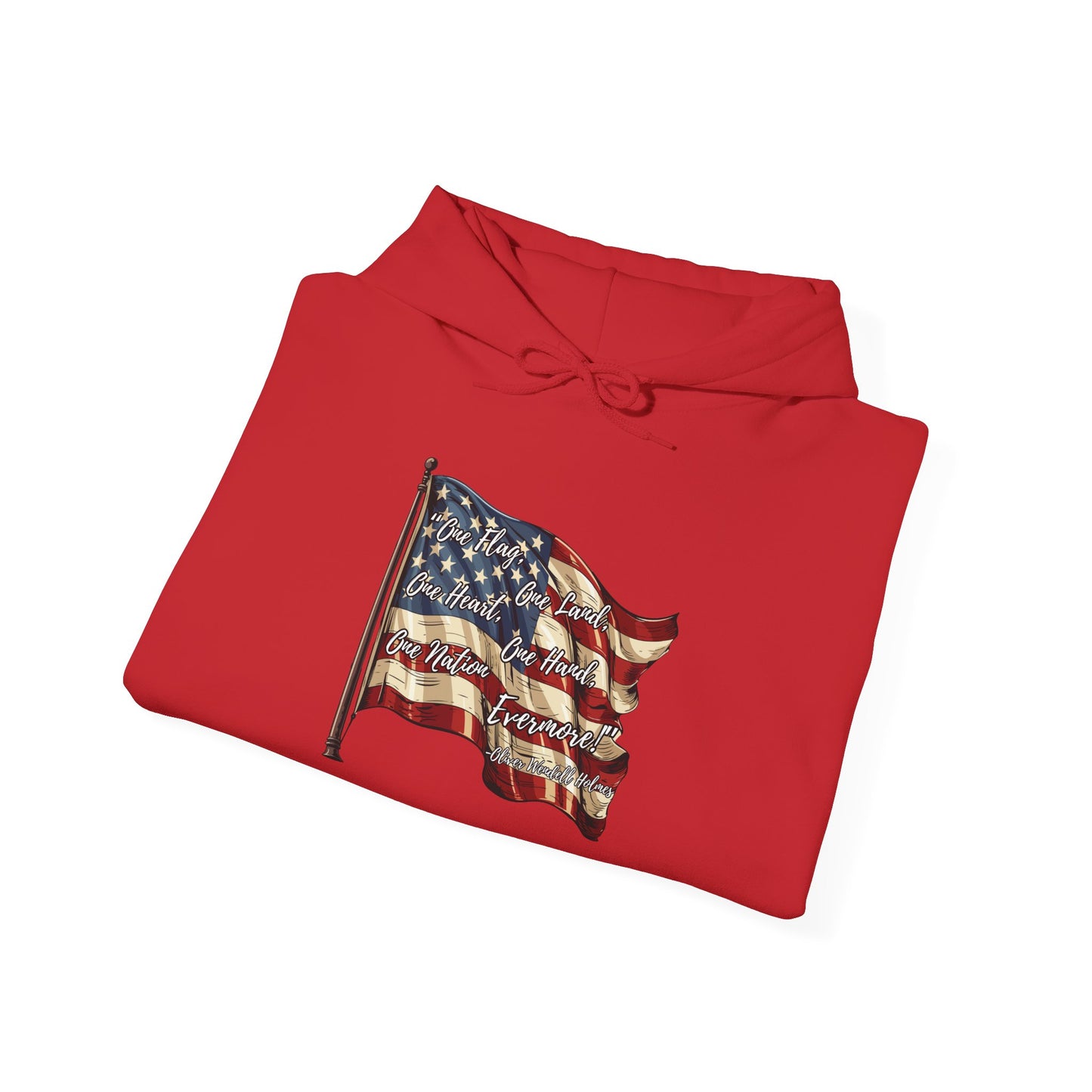 One Flag One Land One Nation Evermore Heavy Blend™ Hooded Sweatshirt