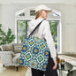 Mediterranean Lace Canvas Tote Bag