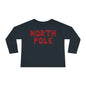 North Pole Toddler Long Sleeve Tee