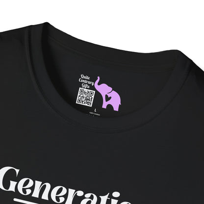 GenX Drinking Millennial Tears Adult T-shirt