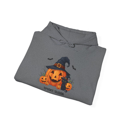 Spooky Season (Jack-O-Lantern/Black Cat) Heavy Blend™ Hooded Sweatshirt