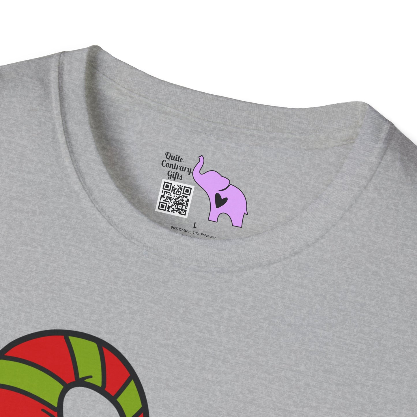 Merry Christmas Girl Gnome Adult T-shirt