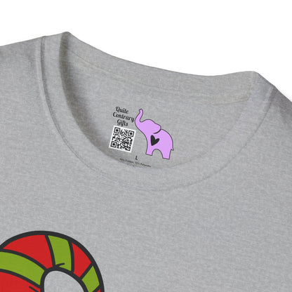 Merry Christmas Girl Gnome Adult T-shirt