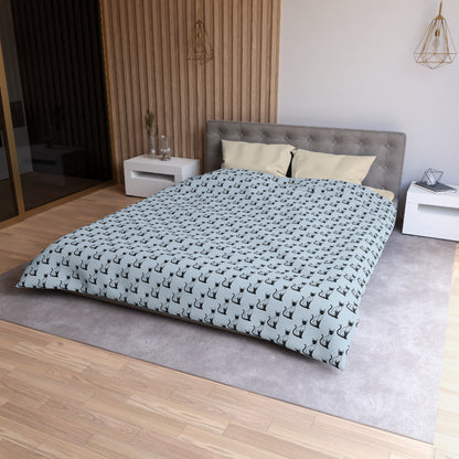 Siamese Charm – Ocean Breeze Microfiber Duvet Cover