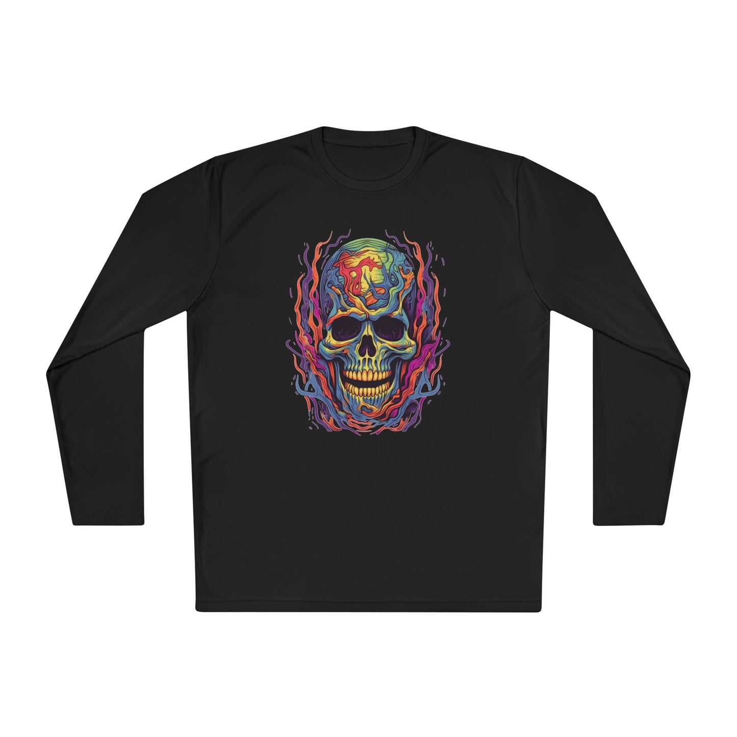 Creepy Bones 15 Adult Long Sleeve Tee