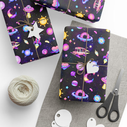 Cosmic Recess Wrapping Paper