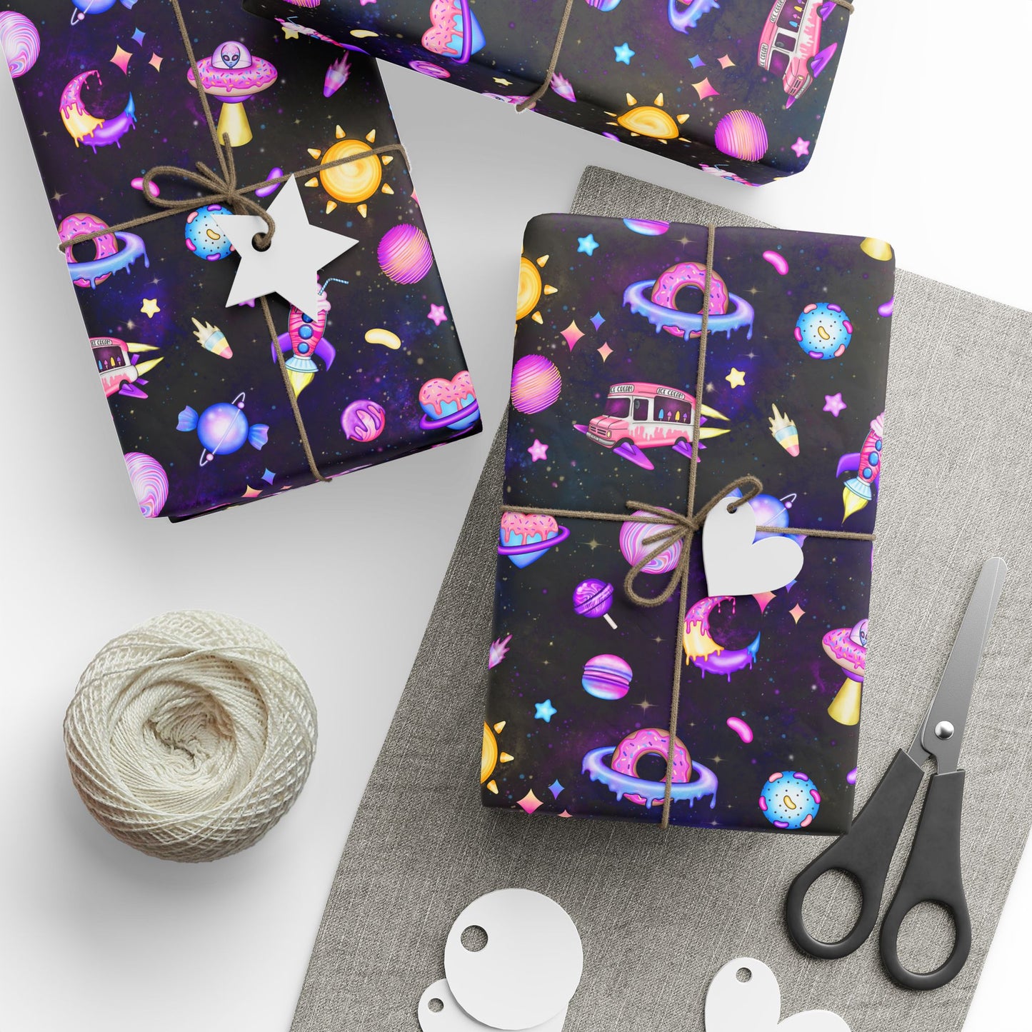 Cosmic Recess Wrapping Paper