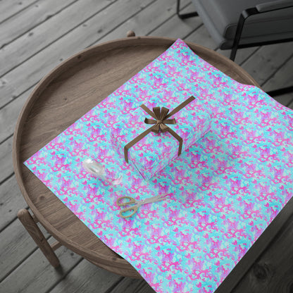 Cotton Candy Camo Wrapping Paper