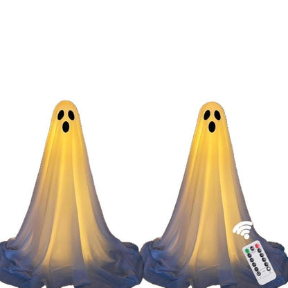 Spooky Faces Halloween Ghosts